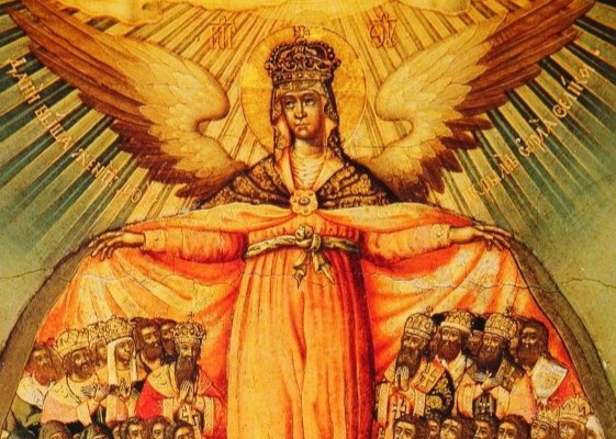 The Intercession of Most Holy Theotokos, XVIII c_ The Intercession of Most Holy Theotokos, XVIII c_
