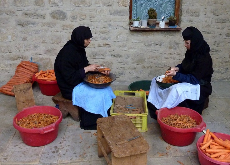 Any idea what's for dinner tonight_ (Dragomirna monastery, Romania)